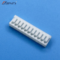 Connecteurs de boîtier LED SMT JINDA 1.5T-4-11Y 1.5mm 11 pas, faisceau de câblage fil-à-carte UL94-V2 1.0A 50V DC pour PCB automobile JST