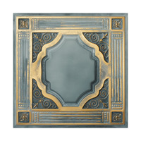 Plafonds 3D artistiques étanches et ignifuges 2x2 pieds en PVC gaufré pour restaurant, hôtel, club, couleur fumée PL65, livraison incluse