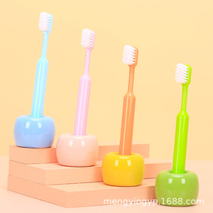 Children Toothbrush Set Soft Bristle Colorful For 3-12 Years <b>Old</b> Oral Care Teeth Cleaning Manual Toothbrushes 10 Pieces - Product Image 1