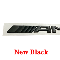 Badge de voiture ABS, autocollant en plastique avec logo AMG 3M pour Mercedes W124 W211 W212 W210 W205 W203 W204 W126 W168 W169 W176 W177