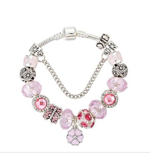 Pulsera de cristal Rosa grande, <span class=keywords><strong>2022</strong></span> - Product Image 1