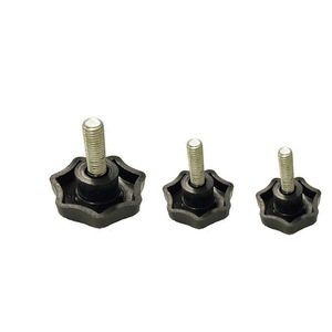 สกรูขันมือ M6 หัวทอร์กซ์ พลาสติกสีดำ PA6 ไนลอน 32 #   สลักเกลียวเฟอร์นิเจอร์ - Product Image 5