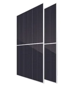Panneau solaire monocristallin d'excellente qualité de vente chaude de rendement élevé 585 590 600 610 prix de watt pour la maison et l'industrie