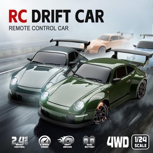 <span class=keywords><strong>Mini</strong></span>-<span class=keywords><strong>voiture</strong></span> télécommandée de course et de drift 2026, modèle RC à l'échelle 1/24, vitesse 20 km/h, jouet télécommandé d'intérieur - Product Image 5
