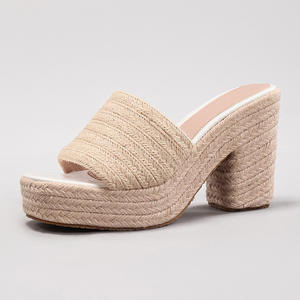 Sandales compensées métalliques pour femmes, dorées et argentées, brillantes, à plateforme, pour soirée, à bout ouvert, chaussures d'été - Product Image 1