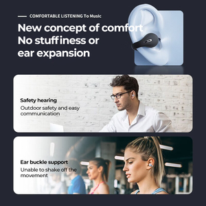 หูฟังไร้สายสำหรับ ambie หูฟังเอียร์บัดแบบเกี่ยวหูสำหรับ <span class=keywords><strong>Sony</strong></span> - Product Image 4