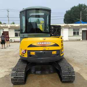 Mini-excavatrice Yanmar Vio55 d'occasion, fabrication japonaise, système hydraulique d'occasion, tout-terrain, prête à être expédiée dans le monde entier - Product Image 5