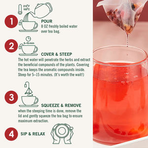 OEM 개인 라벨 천연 블렌드 허브 티 건강한 다이어트 차 식욕 억제 차 - Product Image 6