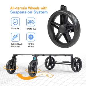 Kereta bayi mewah 4 tempat duduk, dengan kanopi penuh bahan Linen mudah dilipat untuk perjalanan luar ruangan mudah dengan anak-anak - Product Image 5