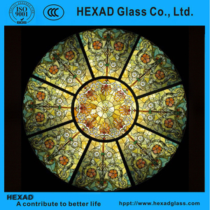 Venta al por mayor personalizada de mosaico de color turco Iglesia arte vidrio pintado techo cúpula de vidrio vitral pantalla Mural <span class=keywords><strong>ventana</strong></span> - Product Image 5