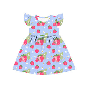 Yiwu Yiyuan-Vestido <span class=keywords><strong>de</strong></span> manga acampanada para niñas, vestido <span class=keywords><strong>de</strong></span> diseño a la moda para bebés <span class=keywords><strong>de</strong></span> 12 meses - Product Image 3