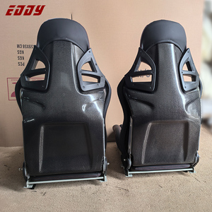 포르쉐 911 997 터보 GT2 GT3 RS 997.1 997.2 탄소 섬유 골격 수정 시트에 대한 EDDY 경량 리클라인 레이싱 시트 - Product Image 4