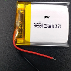 Özelleştirme 302530 3.7v 250 mahşarjlı lityum polimer iyon pil paketi Lipos pil - Product Image 3