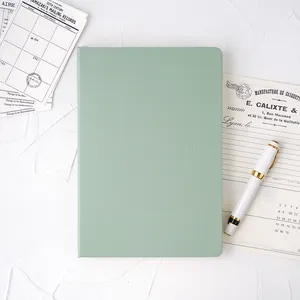 2024 Custom Hot Sale A5 Leatherette Daily Little Freshness Thermal Binding Journal Planner Notebook
