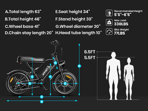 Bicicleta Eléctrica AMYET BR en Existencia, <span class=keywords><strong>1000w</strong></span>, 20 Pulgadas, Neumáticos Anchos, Bicicleta Eléctrica Urbana, 30-50 km/h, Fatbike para Adultos - Product Image 4