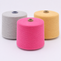 En stock – Fil mélangé laine-mohair teint, 1/13 brins, pour pulls et tricots automne/hiver – Disponibilité directe usine