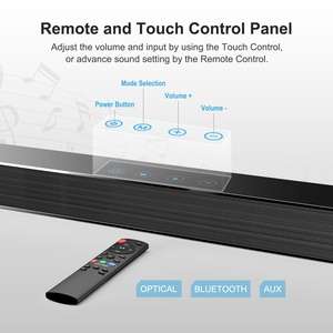 Soundbar Wireless ad Alta Potenza 108W per <span class=keywords><strong>Home</strong></span> Theater, Subwoofer Pratico e Conveniente con Altoparlante in Plastica per Uso Domestico - Product Image 6