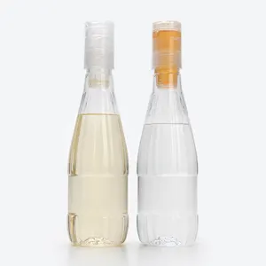 高品质15盎司蜂蜜水和糖浆水和碳酸饮料塑料包装瓶，带断口盖