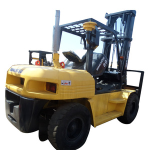 Condição original Japão Empilhadeira Fd80 <span class=keywords><strong>8</strong></span> Toneladas Empilhadeira usado Komatsu <span class=keywords><strong>8</strong></span> Ton <span class=keywords><strong>Truck</strong></span> Komatsu Em Xangai Quintal para Venda Quente - Product Image 1