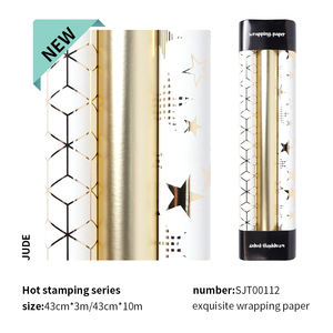 <b>Wrapping</b> <b>Paper</b> 43*300cm Factory Manufacturer Custom 80g <b>Paper</b> <b>Birthday</b> Valentine's Day Cartoon Glossy <b>Paper</b> Gift <b>Wrapping</b> - Product Image 2