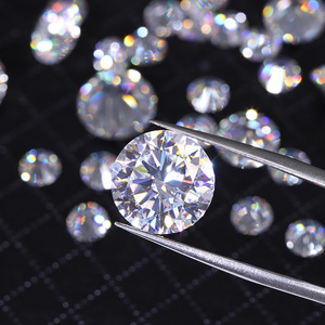 Yu ying prix usine GRA certificat D/VVS moissanite pierre en vrac pour mêlée diamant bague de fiançailles boucle d'oreille collier bijoux - Product Image 1