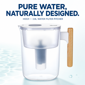 <span class=keywords><strong>Jarra</strong></span> Purificadora de Agua Portátil Manual de Plástico, 3.5L, Filtro de Resina de Intercambio Iónico de 6 Etapas para Hogar, Cocina, Auto y Uso en Exteriores - Product Image 3
