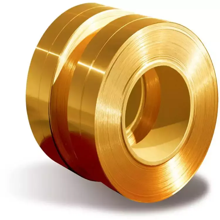 Factory Price 0.5mm Thickness Phosphor Bronze Coil 99.9% Pure Copper Strip Copper Foil Tape Copper Roll Coil