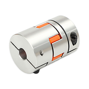 Service personnalisé, couple élevé, pièce CNC, accouplement à mâchoires flexible en aluminium à écartement nul pour servomoteur et moteur pas à pas - Product Image 2