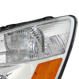Fari Auto Stile Originale Alloggiamento Cromato/Lente Trasparente per <span class=keywords><strong>Honda</strong></span> <span class=keywords><strong>Accord</strong></span> 2003-2007 Modelli <span class=keywords><strong>2</strong></span>/4 Porte - Product Image 2