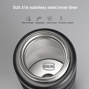 Bottiglia d'Acqua Isolata ad Alte Prestazioni in Acciaio Inox 316, 800ml, <span class=keywords><strong>Senza</strong></span> <span class=keywords><strong>BPA</strong></span>, Antigoccia - Product Image 3