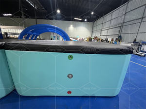 अनुकूलित नया राउंड या स्क्वायर ड्रॉप सिलाई इंफ्लेटेबल हॉट टब pvc सामग्री वयस्कों पार्टी के लिए बड़े आकार के स्विमिंग पूल - Product Image 3