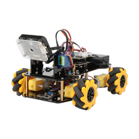 Kit de coche Robot inteligente reconocimiento Visual AI seguimiento aprendizaje codificación Control remoto DIY STEM robótica educativa para Arduino