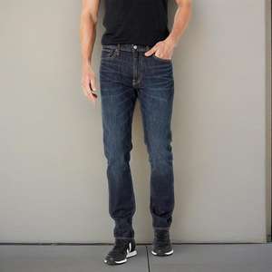 Jeans en denim à jambe droite pour hommes - Product Image 1