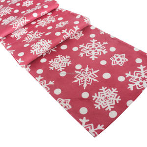 Micropolar con estampado <span class=keywords><strong>de</strong></span> copo <span class=keywords><strong>de</strong></span> nieve, camino <span class=keywords><strong>de</strong></span> <span class=keywords><strong>mesa</strong></span>, decoración <span class=keywords><strong>de</strong></span> Navidad - Product Image 1