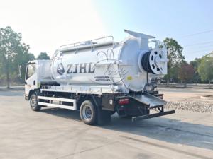 FAW RHD Cleaning & <b>Suction</b> Truck, hot sale in Africa and Middle East, equipped with Yuchai engine, Euro 3 emission standard - Product Image 5