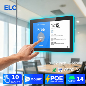 New 10.1" Inch <strong>Touch</strong> <strong>Screen</strong> Wall Mount <strong>Tablet</strong> Monitor with NFC Wi-Fi RJ45 Android 11 for Business Use - Product Image 1