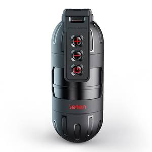 Grenade Shaped Masturbação Cup com Voice Companionship Automatic Empurrando Masturbador 6 Frequências Vibração para Homens - Product Image 5