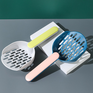 ที่ตักทรายแมวขนาดใหญ่แบบซักได้ Rarewe <span class=keywords><strong>Pet</strong></span> <span class=keywords><strong>Products</strong></span> สีเรียบง่าย ดีไซน์บล็อกสี ที่ตักขยะแมวแบบหนา ขายส่งจากผู้ผลิต - Product Image 2