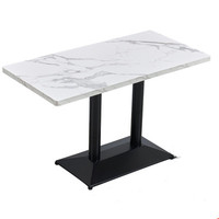 Table de bistrot en marbre pour restaurant, café, restauration rapide - Offre spéciale