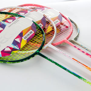 Decoq Raquette de <span class=keywords><strong>badminton</strong></span> ultra légère en fibre de carbone 4U/5U avec poignée en PU dureté souple OEM/ODM personnalisé vente en gros <span class=keywords><strong>ligue</strong></span> professionnelle - Product Image 3