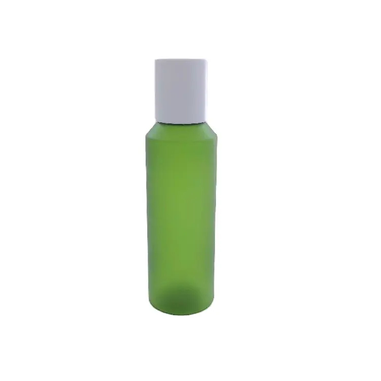 Botella transparente de 50ml, 100ml, 120ml, 150ml, para cosméticos, con tapón de rosca de capa