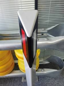 Poste Delimitador de Tráfico Flexible de PVC, Barrera de Seguridad Vial, Postes Reflectantes de Plástico para Guía de Carriles en Carreteras - Product Image 5