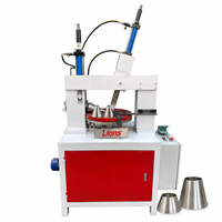 Máquina Profesional para Laminar Conos de Chapa Metálica, Máquina Hidráulica de Tipo Disco para Conformado Cónico en Fabricación de Metales