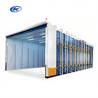 Station de préparation de peinture pour camions et conteneurs, équipement de peinture, cabine de pulvérisation rétractable/mobile/portable