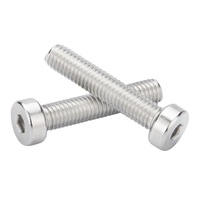Vis de Machine à tête basse en acier inoxydable 18-8 SS SUS 304 316 316L A2 A4 70 80, vis à tête hexagonale à six pans creux DIN7984