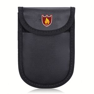 CUSTOM Customized Black Fire-Resistant Coin <b>Bag</b> with New Keys Filing Product for Men Women Children - Product Image 1