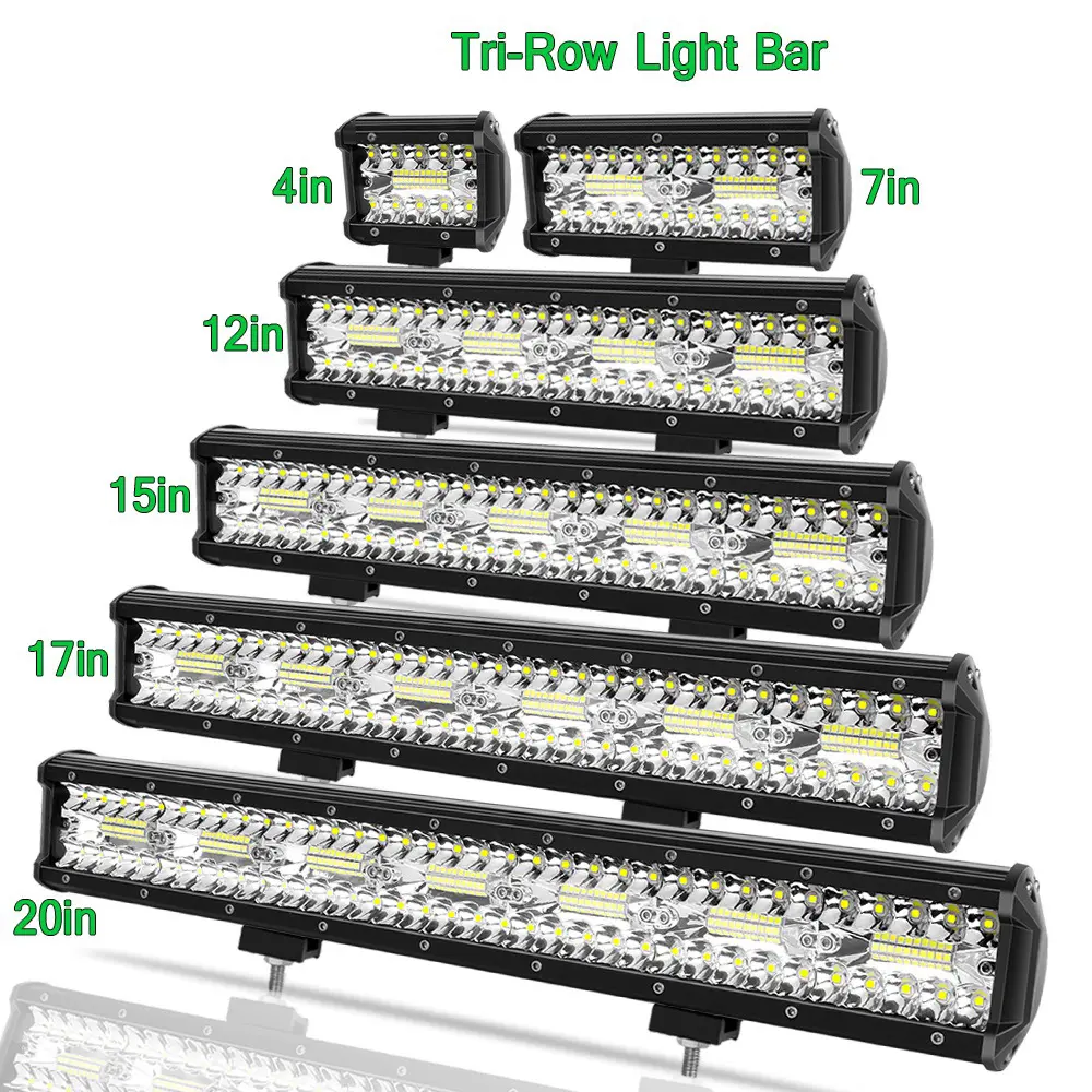 180W 240W 360W 420W LED Work Light Strobe car Light Bar Flashing Auto Fog Light for 4WD SUV ATV UTV