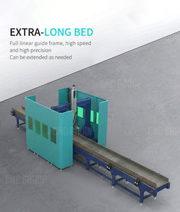 Macchina da taglio al Plasma CNC per travi a H: lavora su travi a H, barre rettangolari in acciaio; Utilizza la tecnologia di taglio a fiamma - Product Image 3