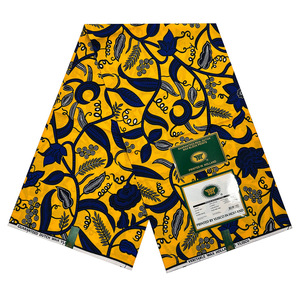 Mới Thương Mại Nước Ngoài Xuất Khẩu Hà Lan Phi Sáp Vải Tinh Khiết Bông Quần Áo Vải Bông Phi Sáp Vải - Product Image 2