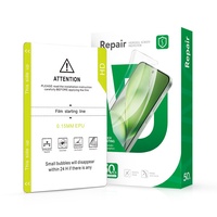 Lámina de Hidrogel Transparente HD EPU de 120*180mm, Auto-Reparable, Universal, para Máquina de Corte por Plotter, para Distribuidores de Protectores de Pantalla